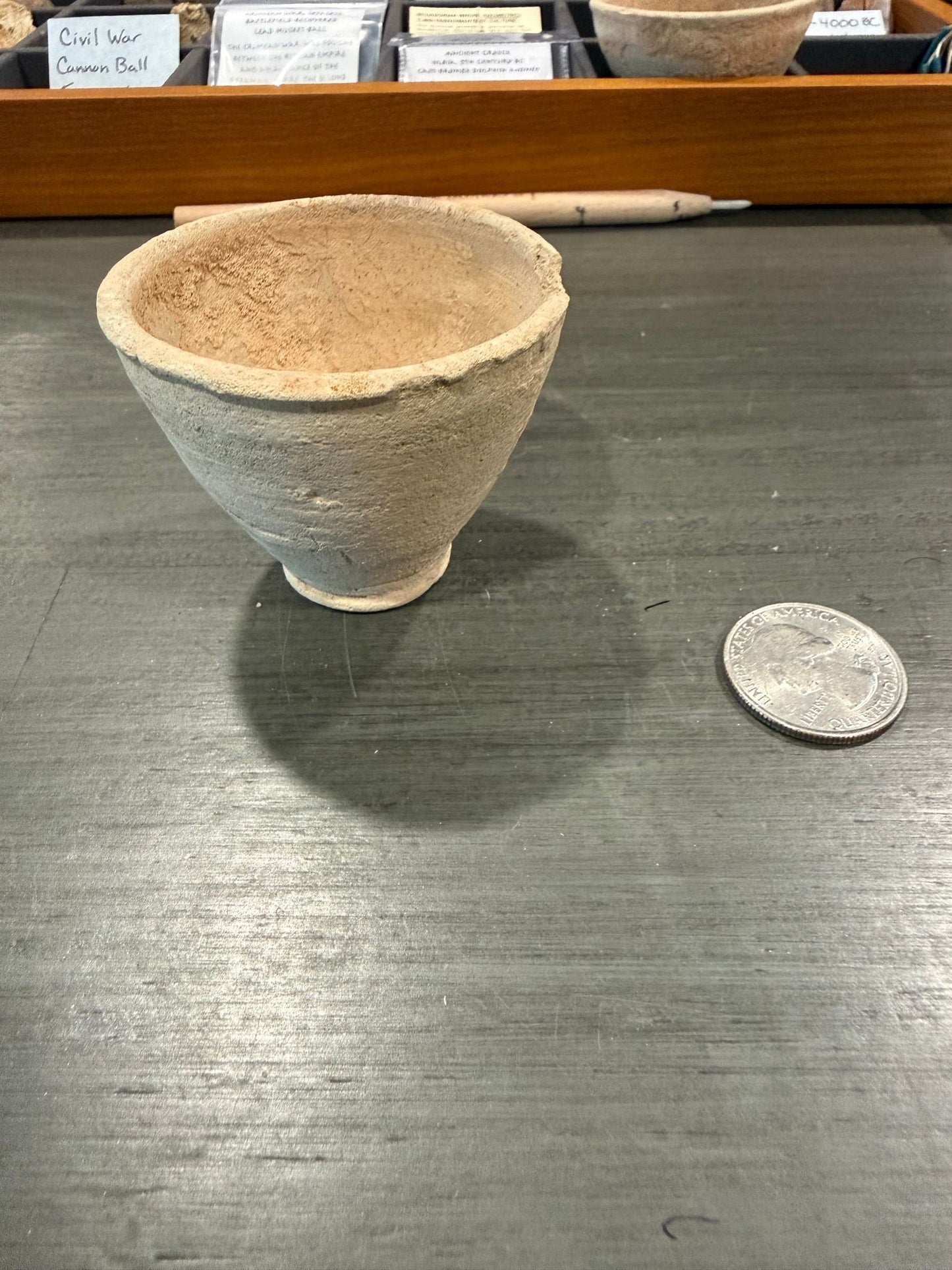Ancient Holy Land Pottery Bowl – Near East, c. 2000–1000 BCE, Biblical Era Artifact